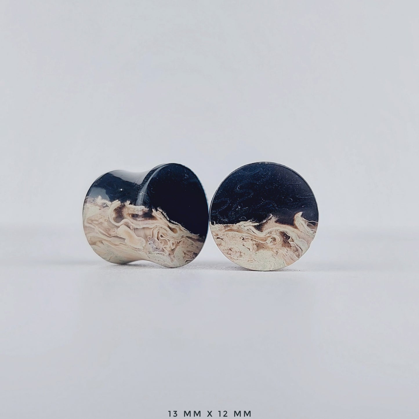 Petrified Palm Root 13mm (1/2") plugs