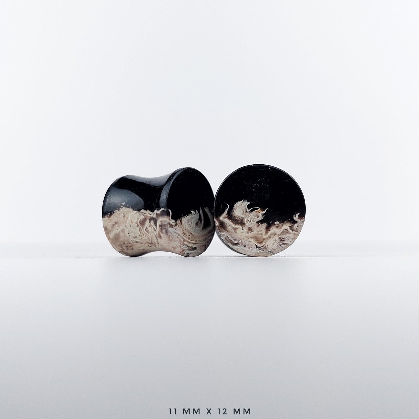 Petrified Palm Root 11mm (7/16") plugs