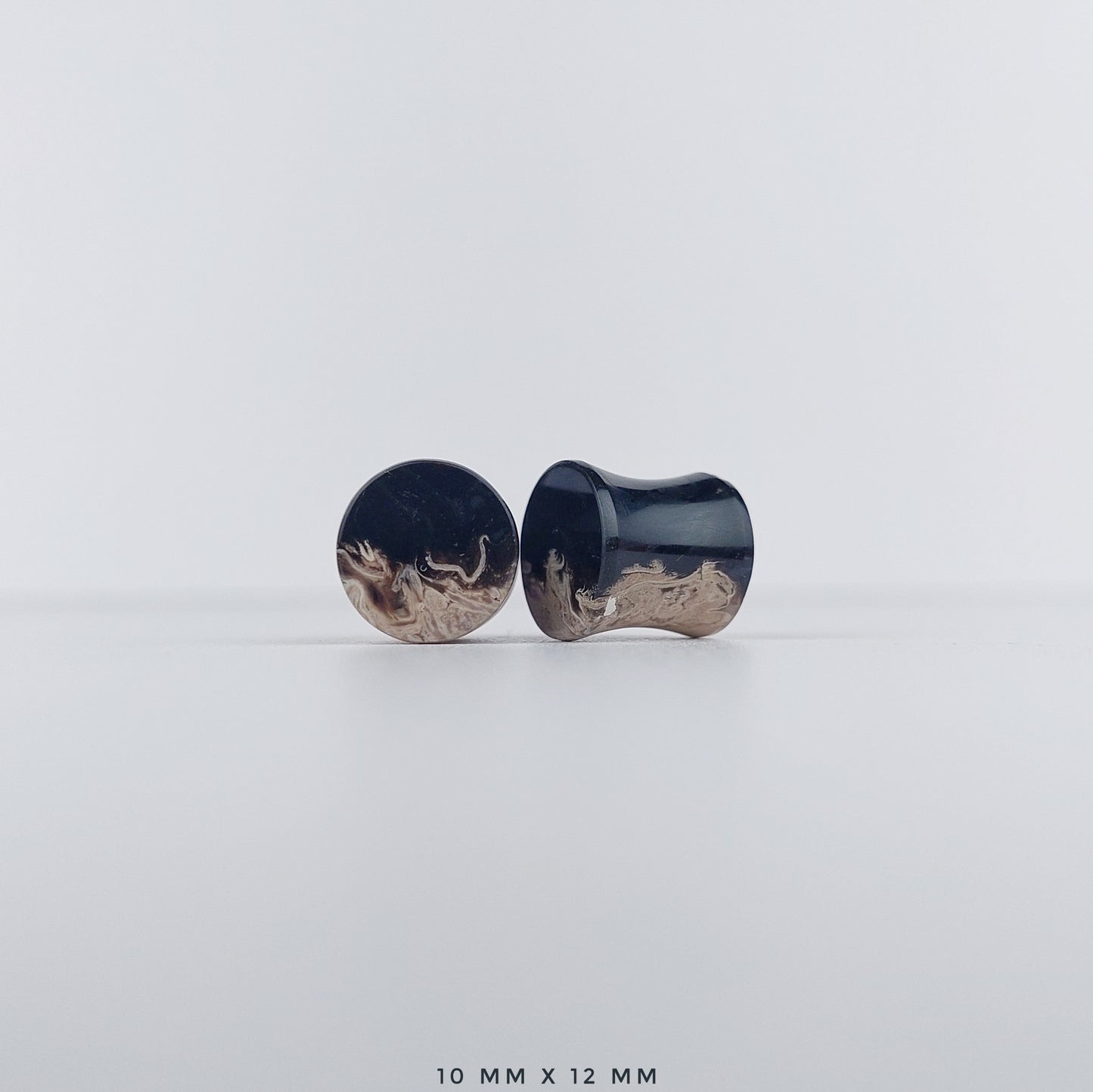 Petrified Palm Root 10mm (00g) plugs