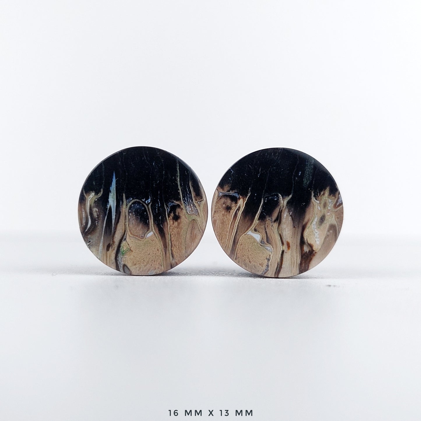 Petrified Palm Root 16mm (5/8") plugs