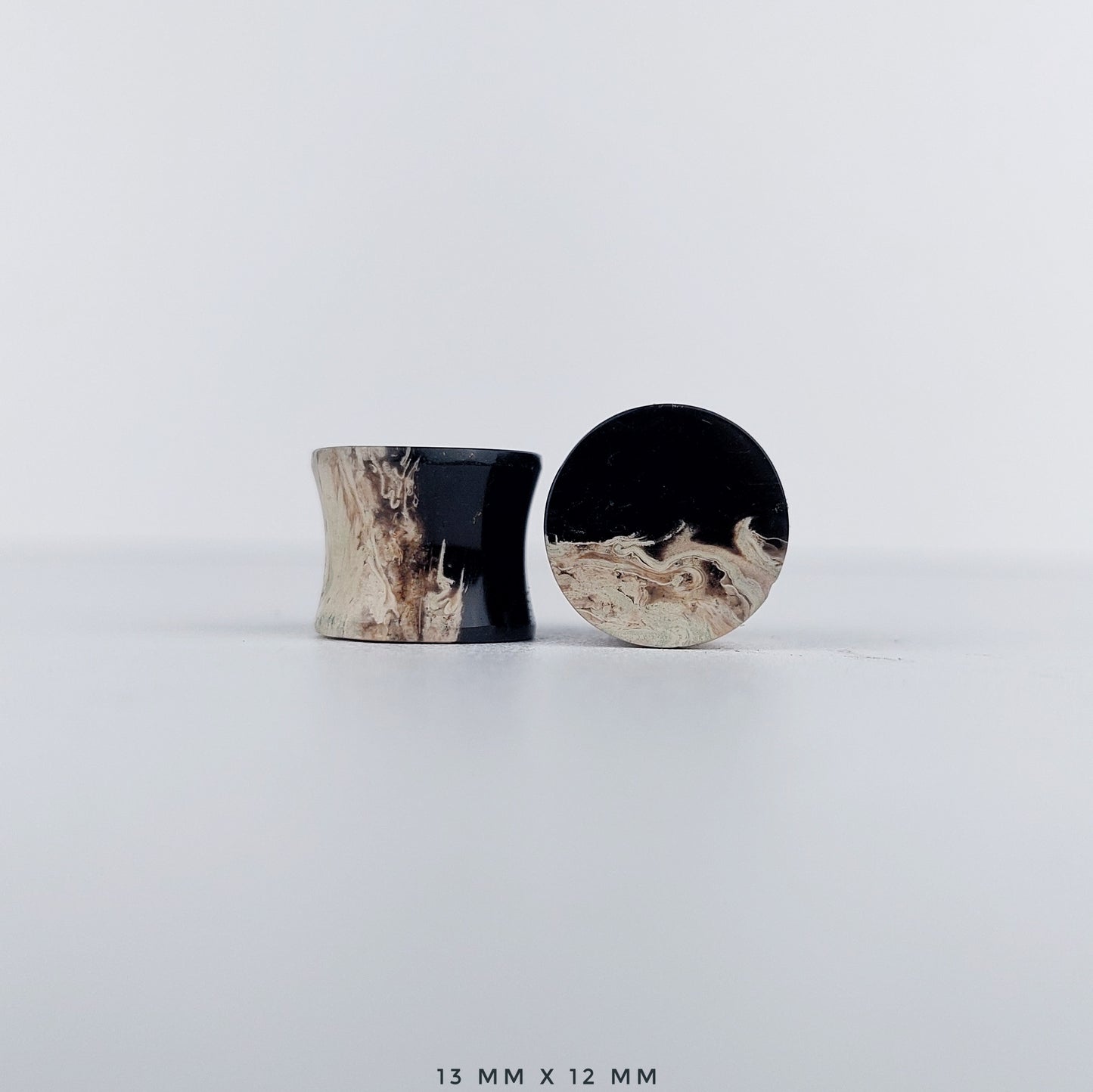 Petrified Palm Root 13mm (1/2") plugs