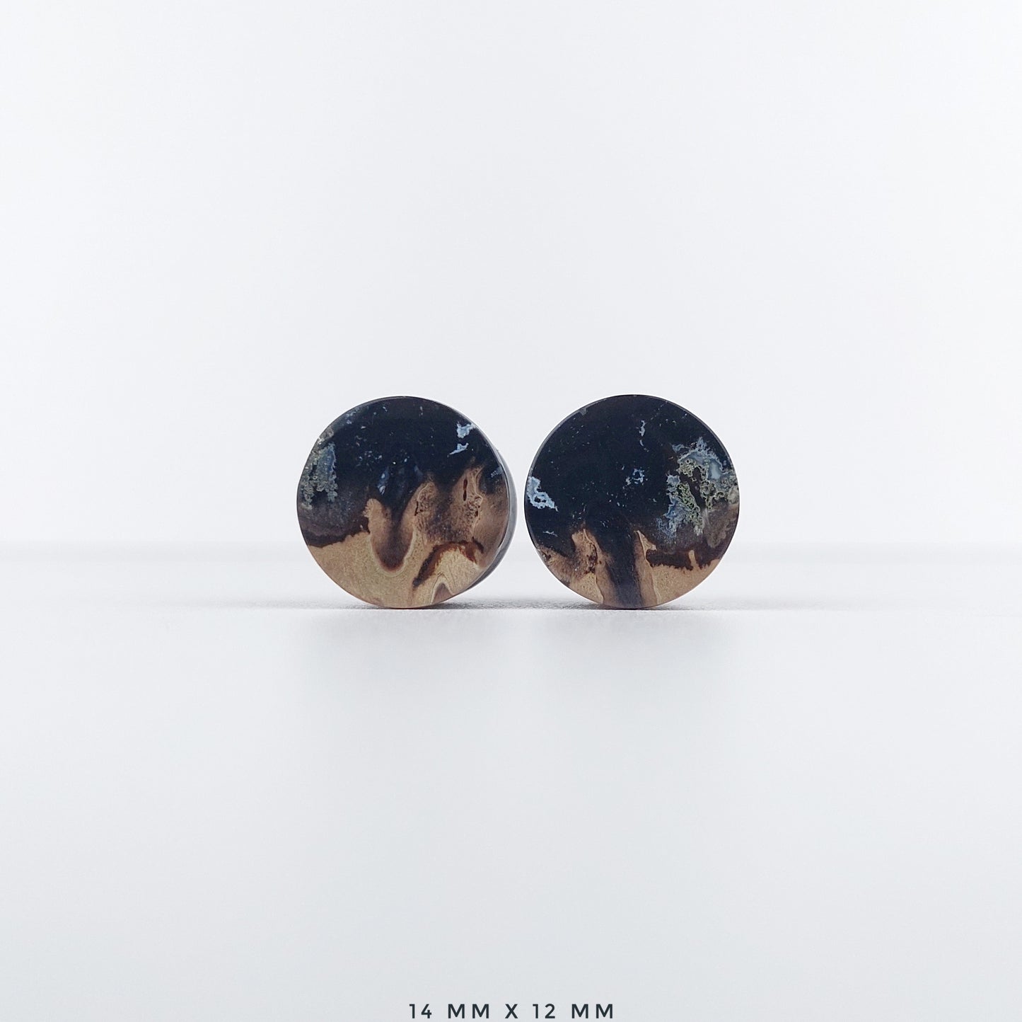 Petrified Palm Root 14mm (9/16") plugs