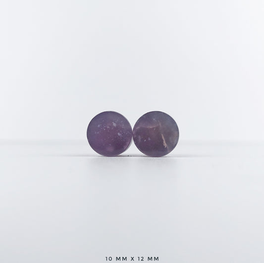 Purple Chalcedony 10mm (00g) plugs