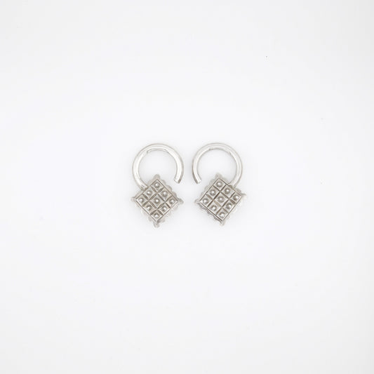 Morton Manley Solid Silver Ear Weights