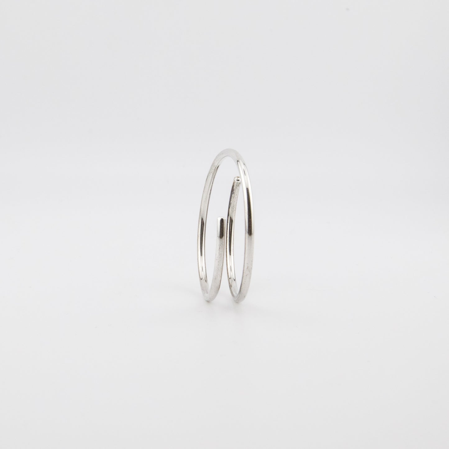 Silver Morton Manley 10g Virgin Mary with Rose Earrings