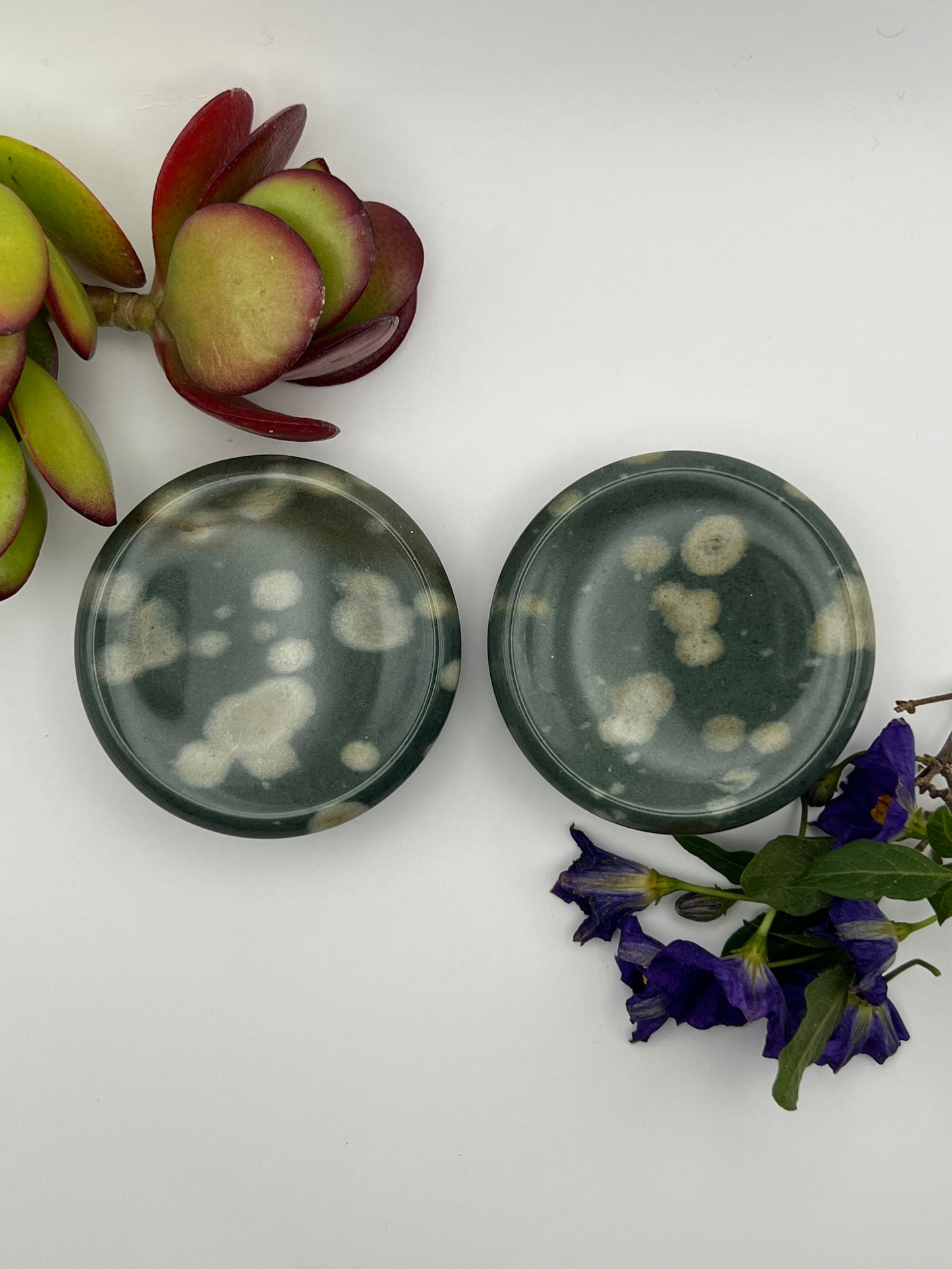 2 inch double flare stone plugs