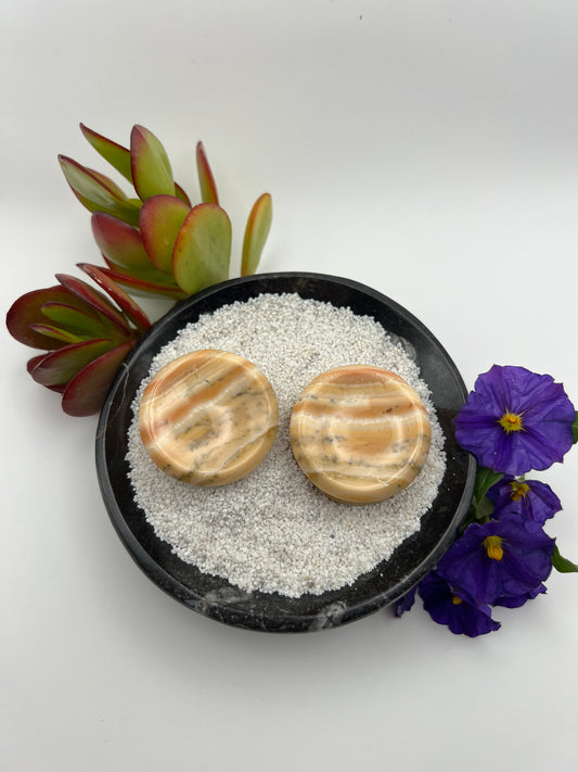 1 1/4 Stone Double Flare Plugs