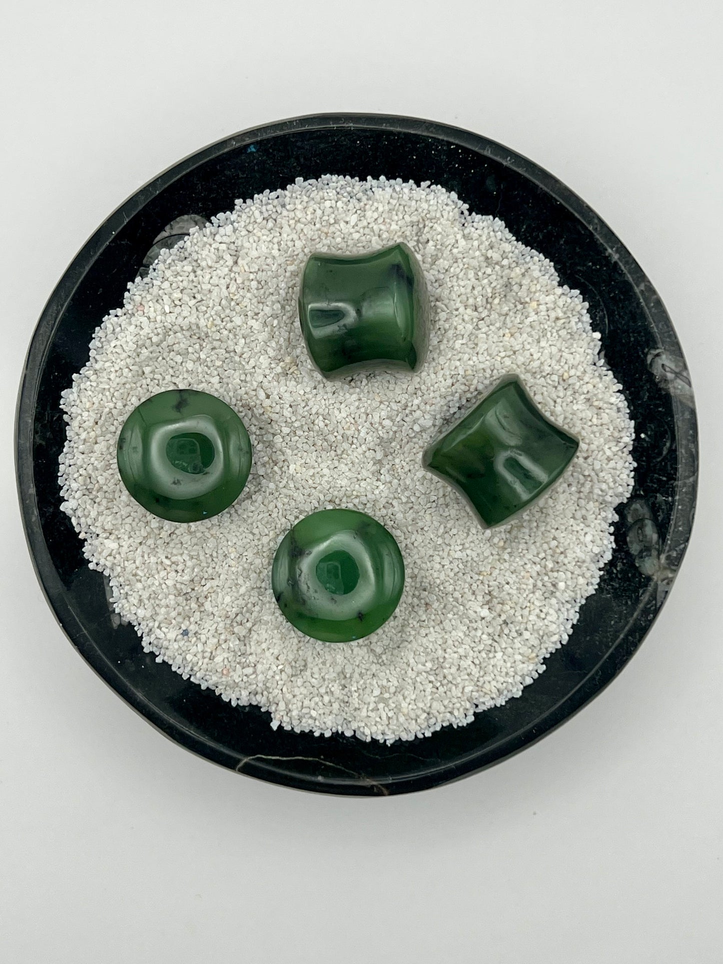 11/16 double flare stone plugs