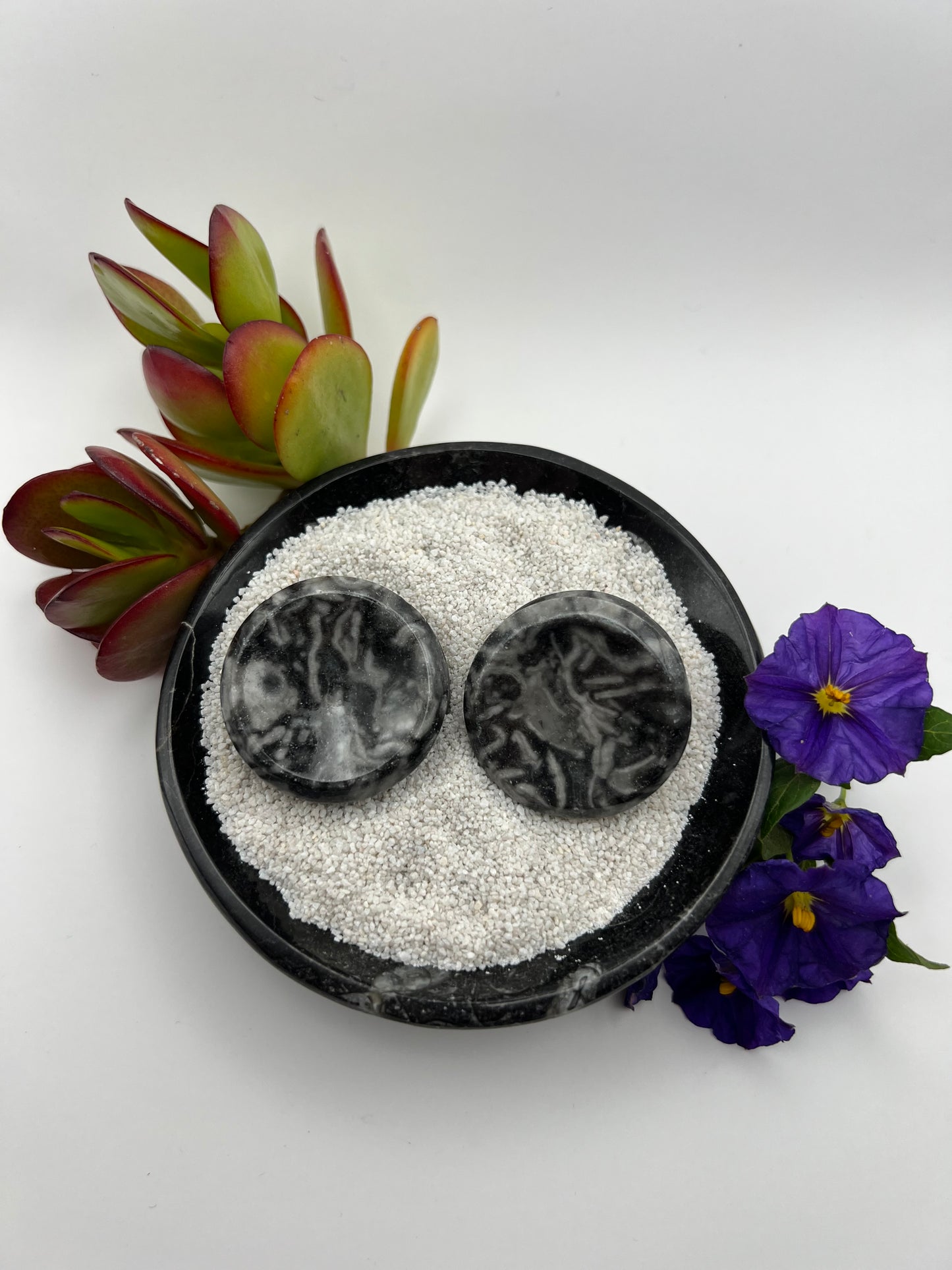 1 1/4 Stone Double Flare Plugs