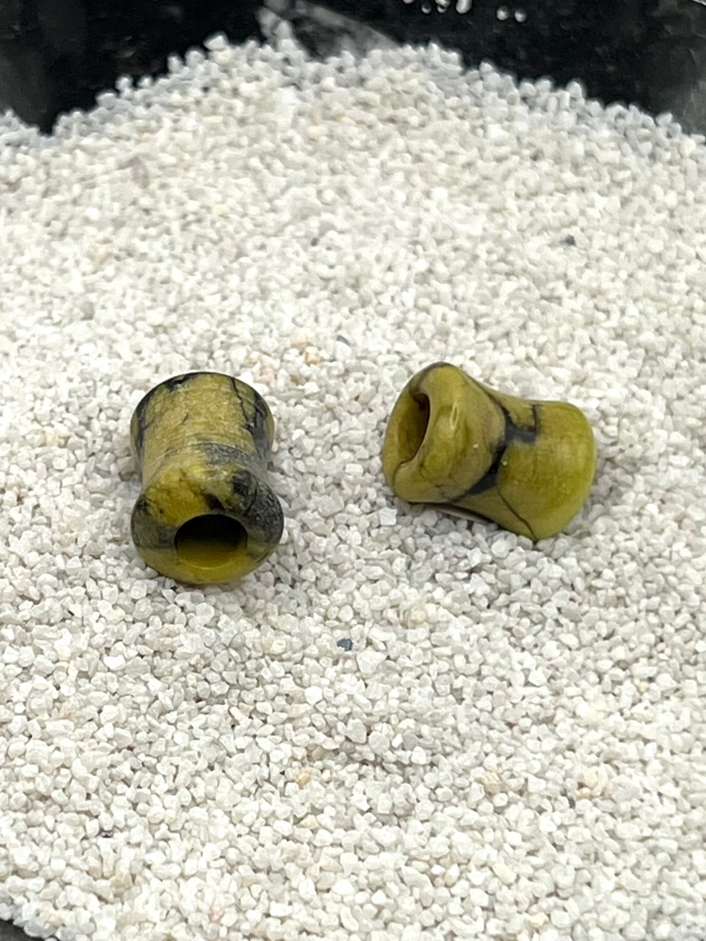 0g Double Flare Stone Plugs