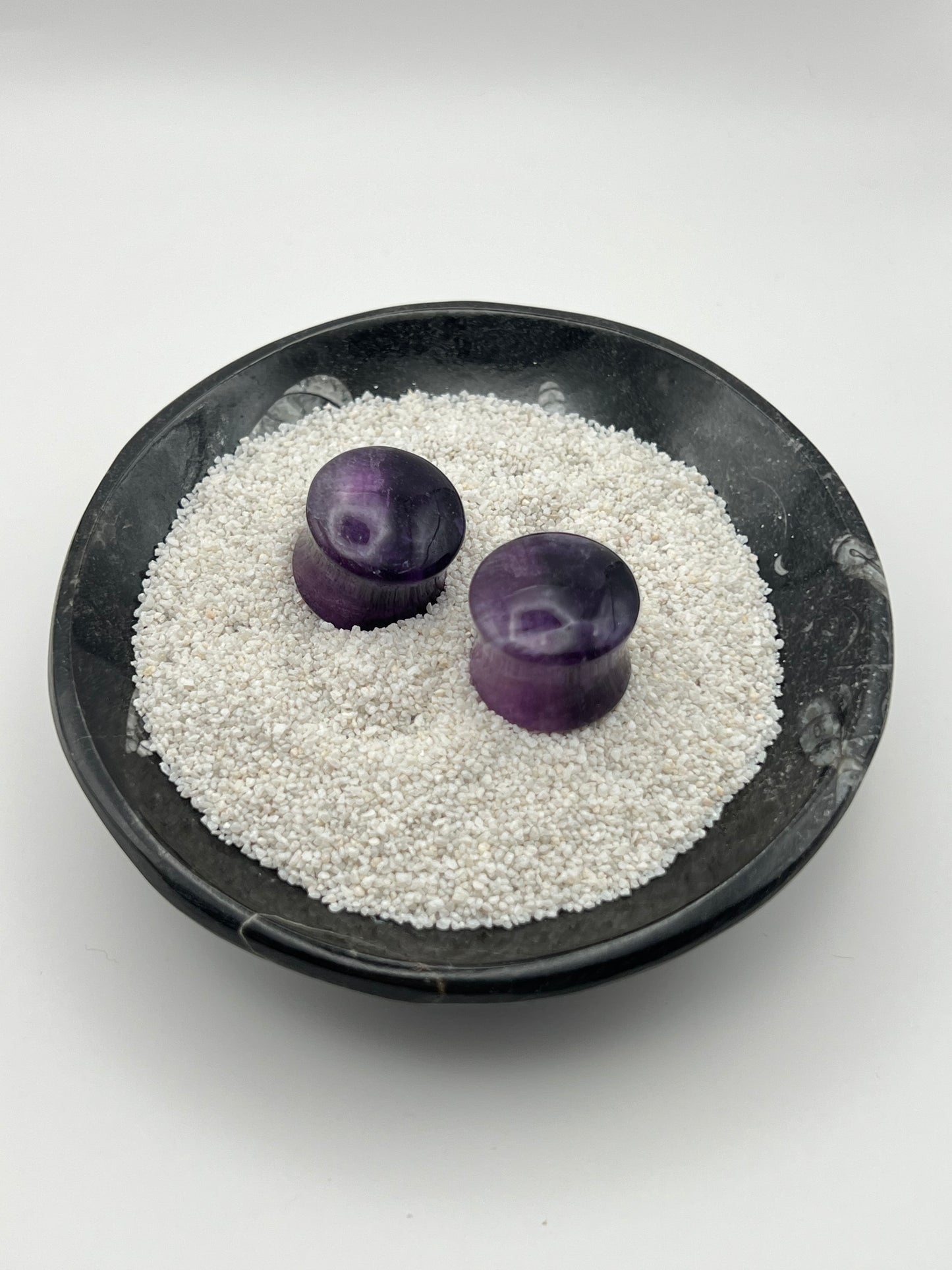 11/16 double flare stone plugs