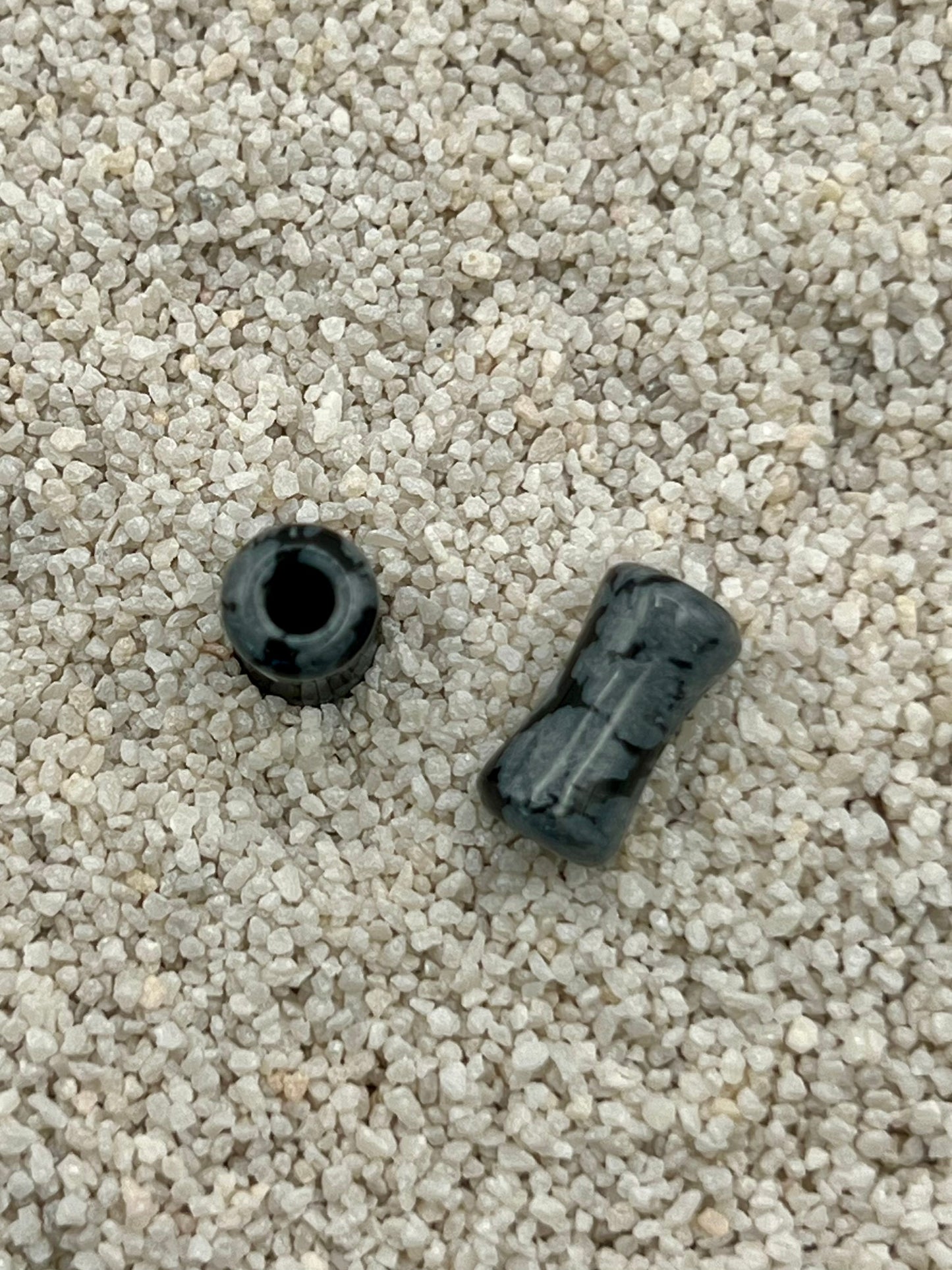 4g Double flare stone plugs