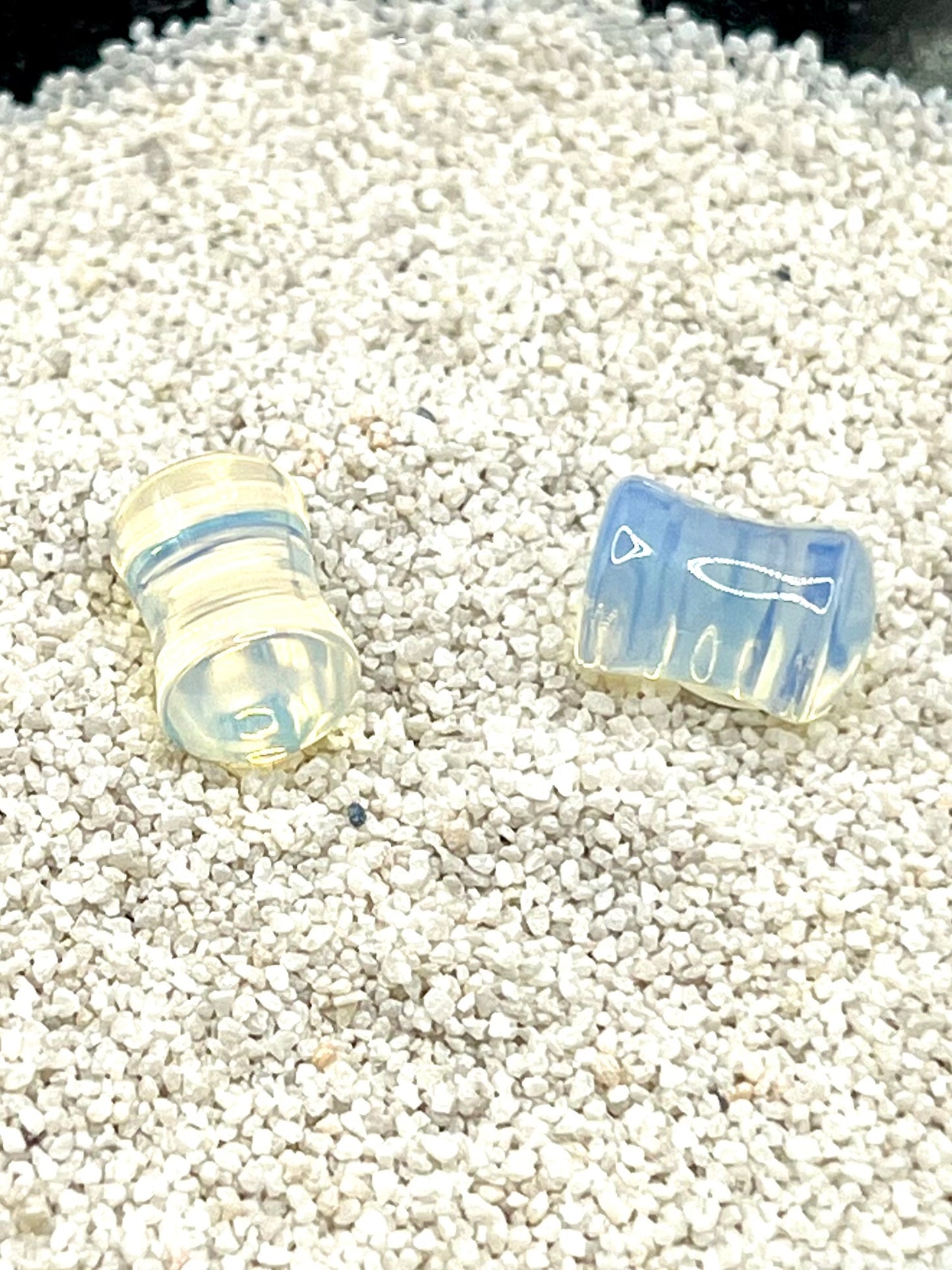 0g Double Flare Stone Plugs