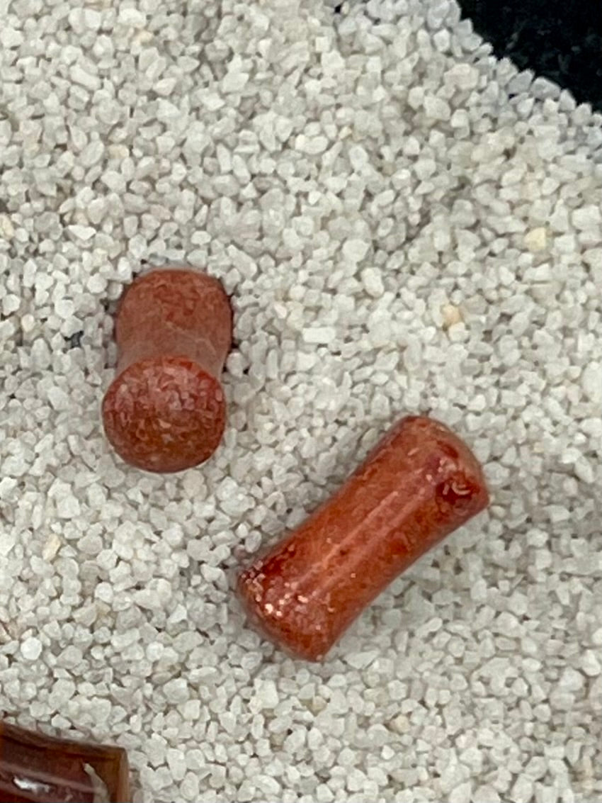 4g Double flare stone plugs