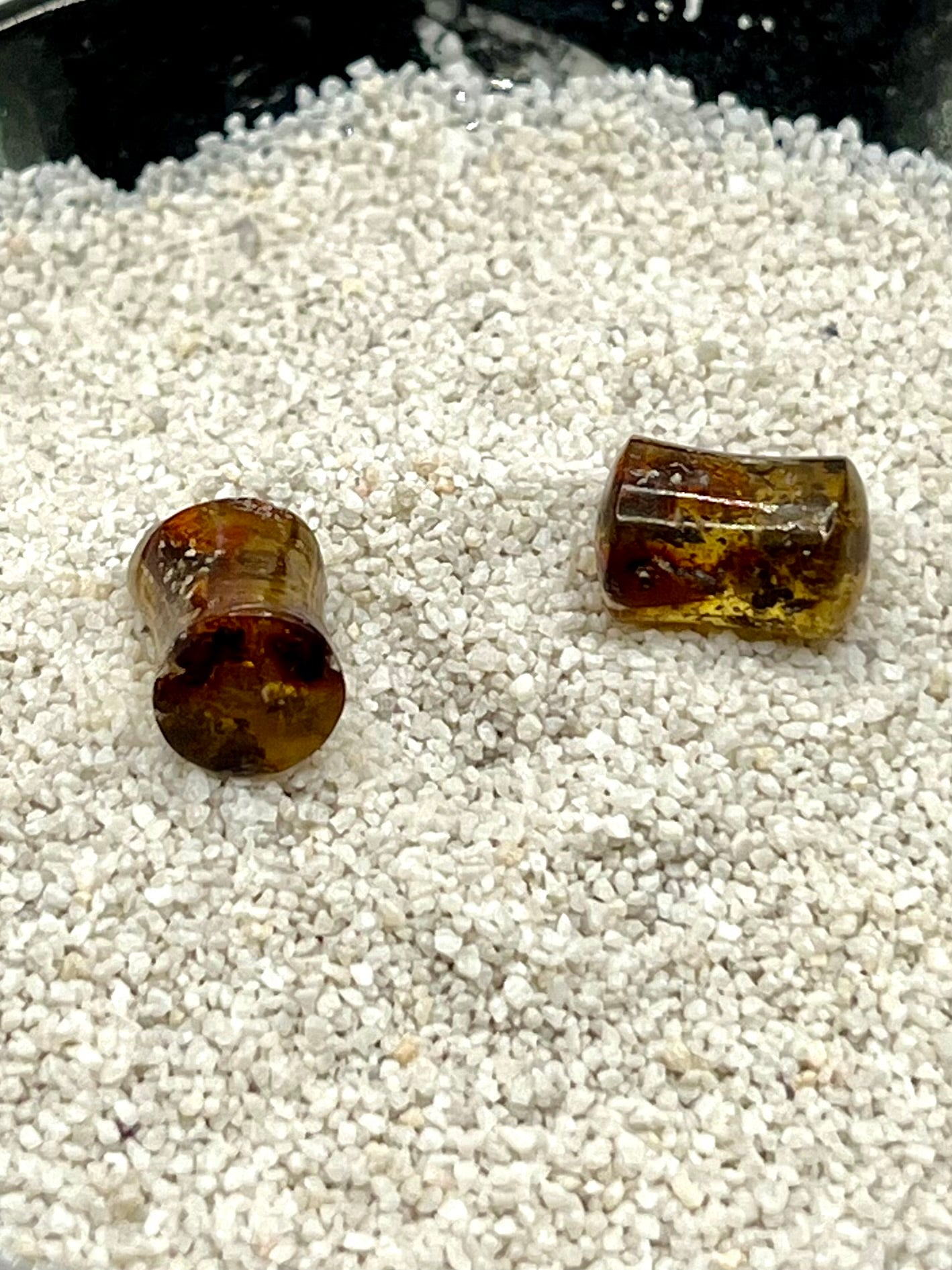 0g Double Flare Stone Plugs