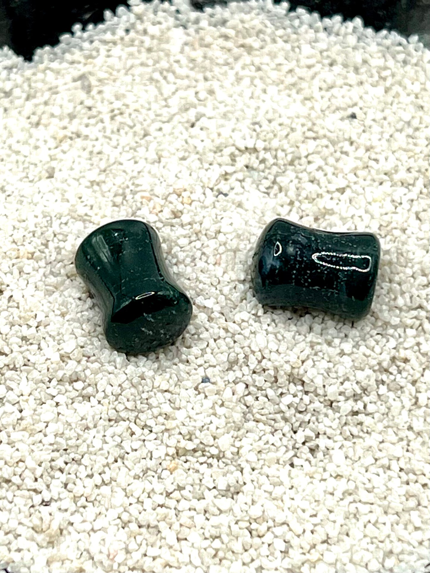 0g Double Flare Stone Plugs