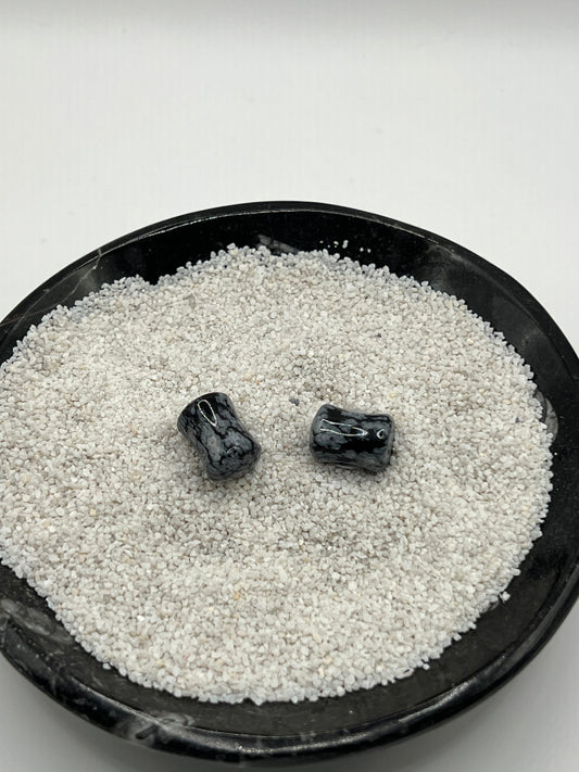 0g Double Flare Stone Plugs