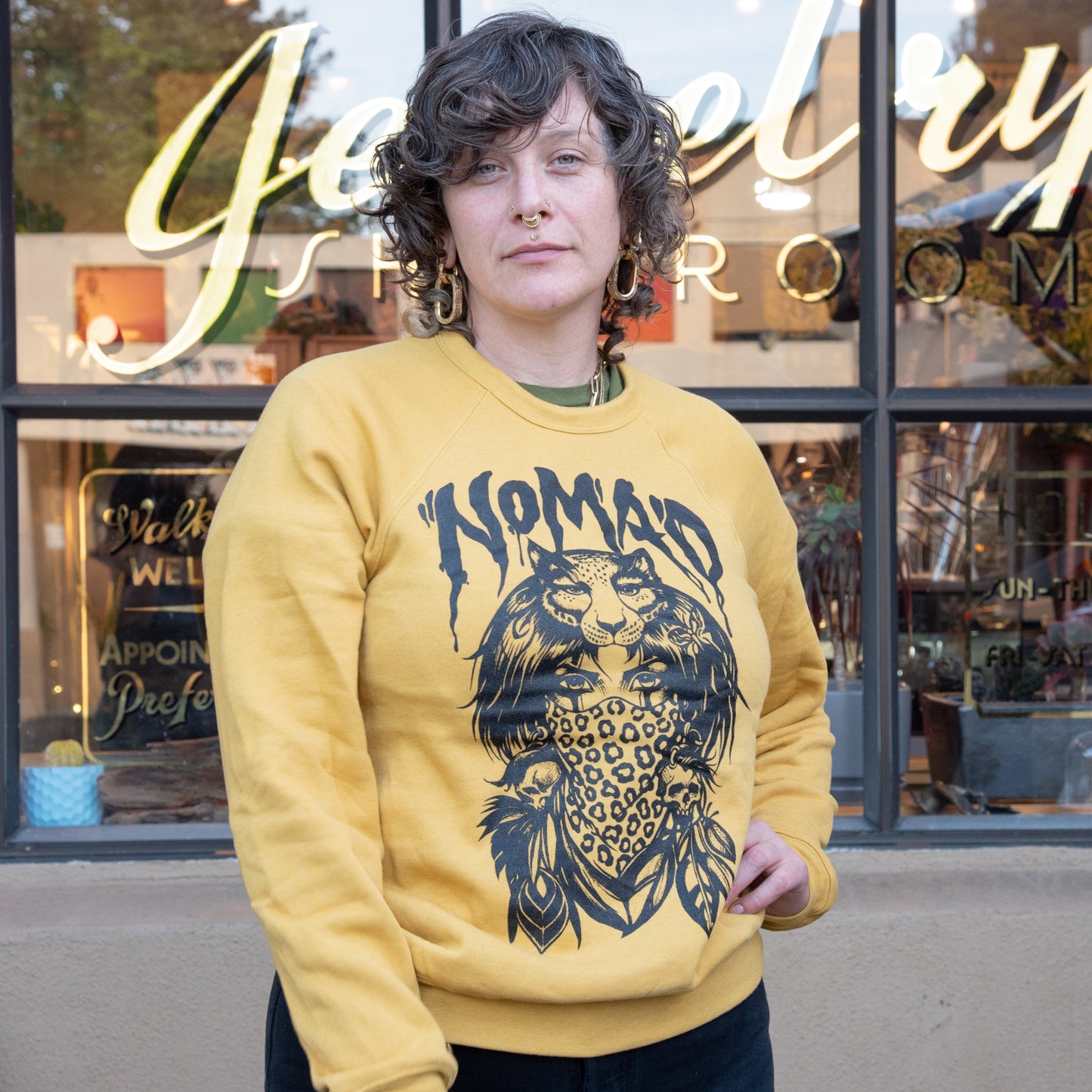 Nomad Cat Girl Crew Neck