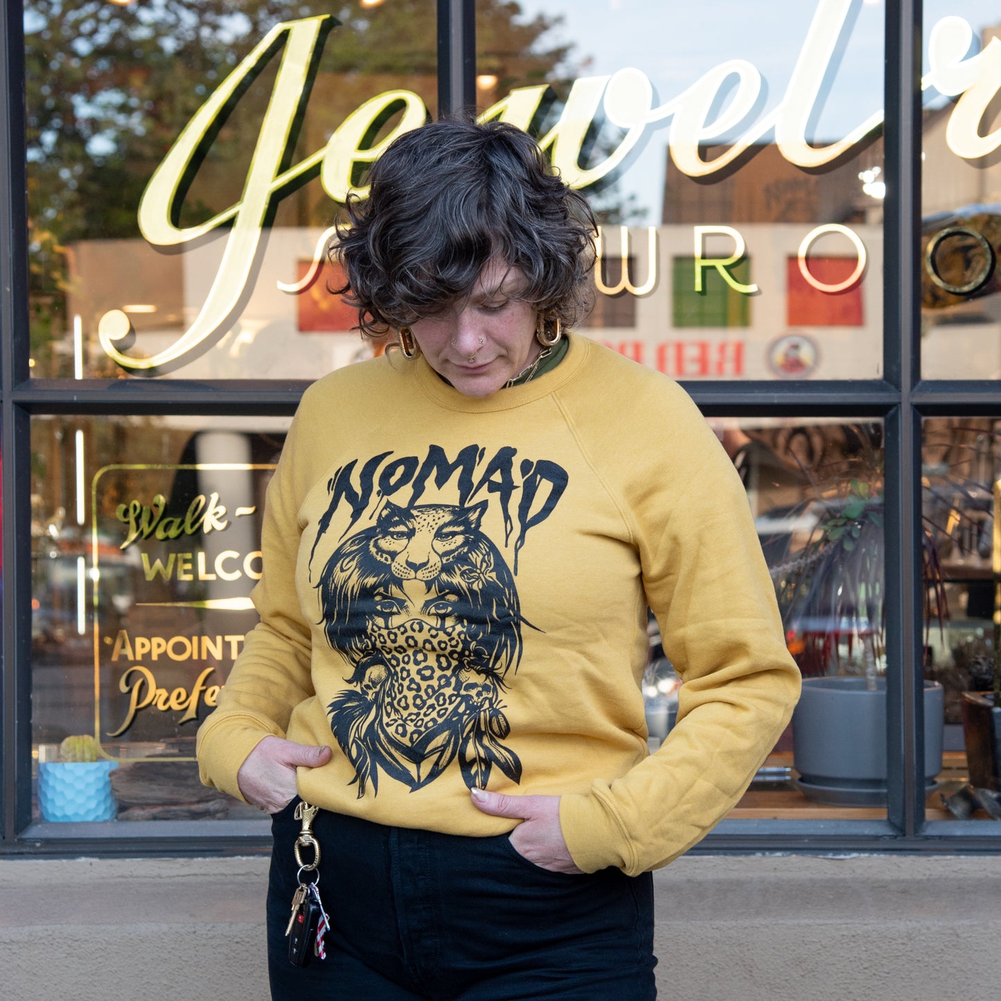 Nomad Cat Girl Crew Neck